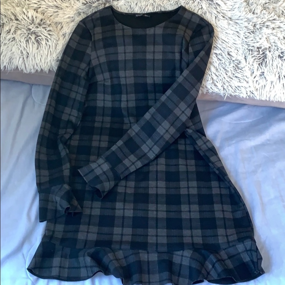 Beautiful Grey, Black and Navy dress!